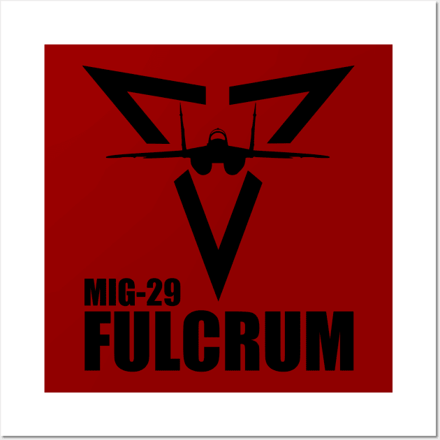 Mig-29 Fulcrum Wall Art by TCP